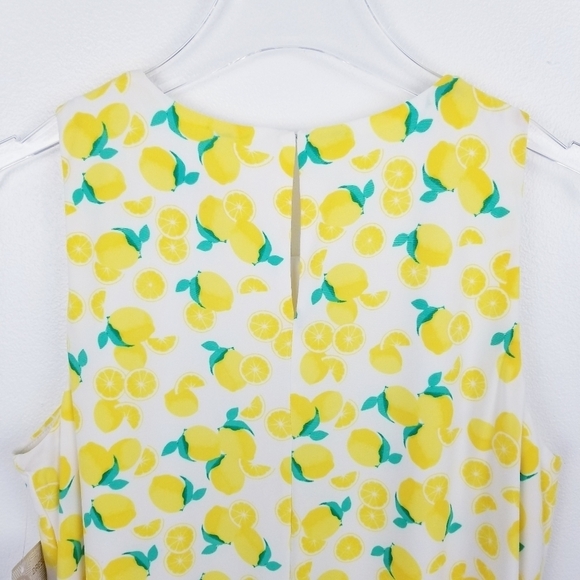 Cappagallo Lemon Dress NWT size Medium - Picture 7 of 13